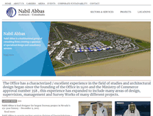 Tablet Screenshot of nabilabbas.com